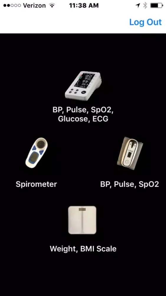 Ảnh chụp màn hình của My Health Vitals