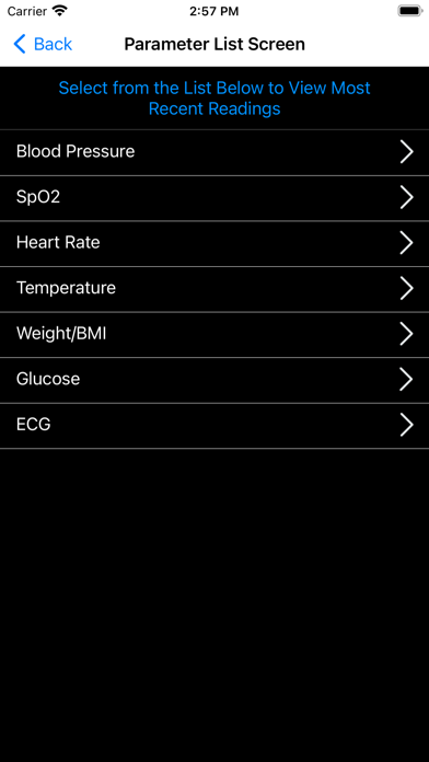 Скриншоты My Health Vitals