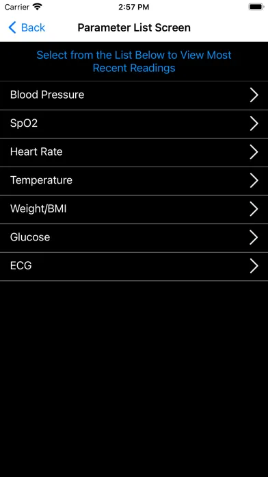 ภาพหน้าจอของ My Health Vitals