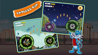Alley Cat Junkyard Jump Escape! – Get Tom From Rags to Riches 스크린샷