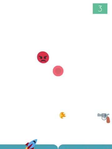 Bouncing Ball UP! - Red Dot Dodge Dash iPad  স্ক্রিনশট