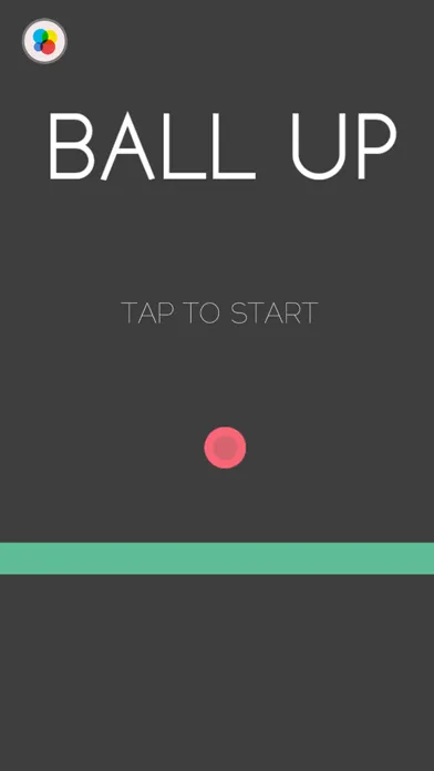Bouncing Ball UP! - Red Dot Dodge Dash স্ক্রিনশট