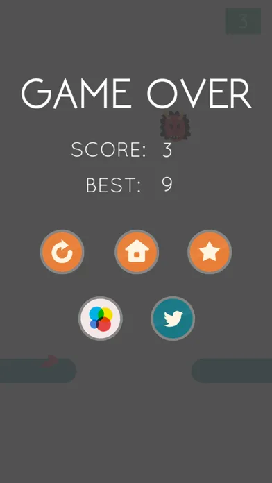 Bouncing Ball UP! - Red Dot Dodge Dash স্ক্রিনশট