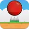 Flappy Red Ball - Tiny Flying