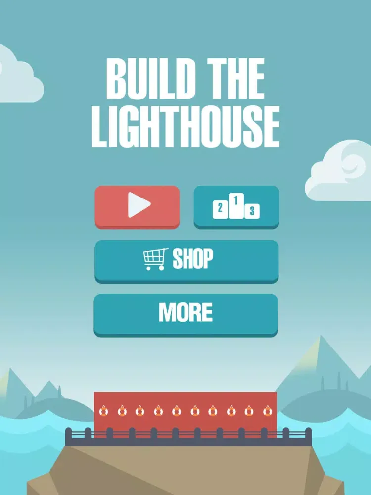 Build the Lighthouse - Impossible Sky High Tower Puzzles iPad  Screenshots
