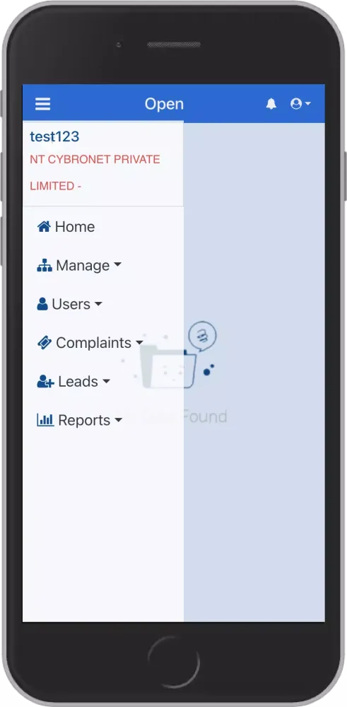 Capturas de tela do Cybronet Employee App