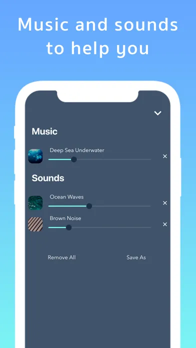 Relaxing Sounds - Peaceful 스크린샷