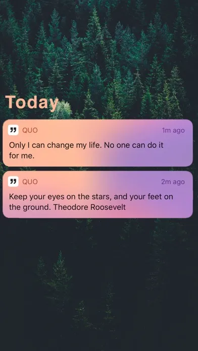 Quo: Daily Motivation Quotes Ekran Görüntüleri
