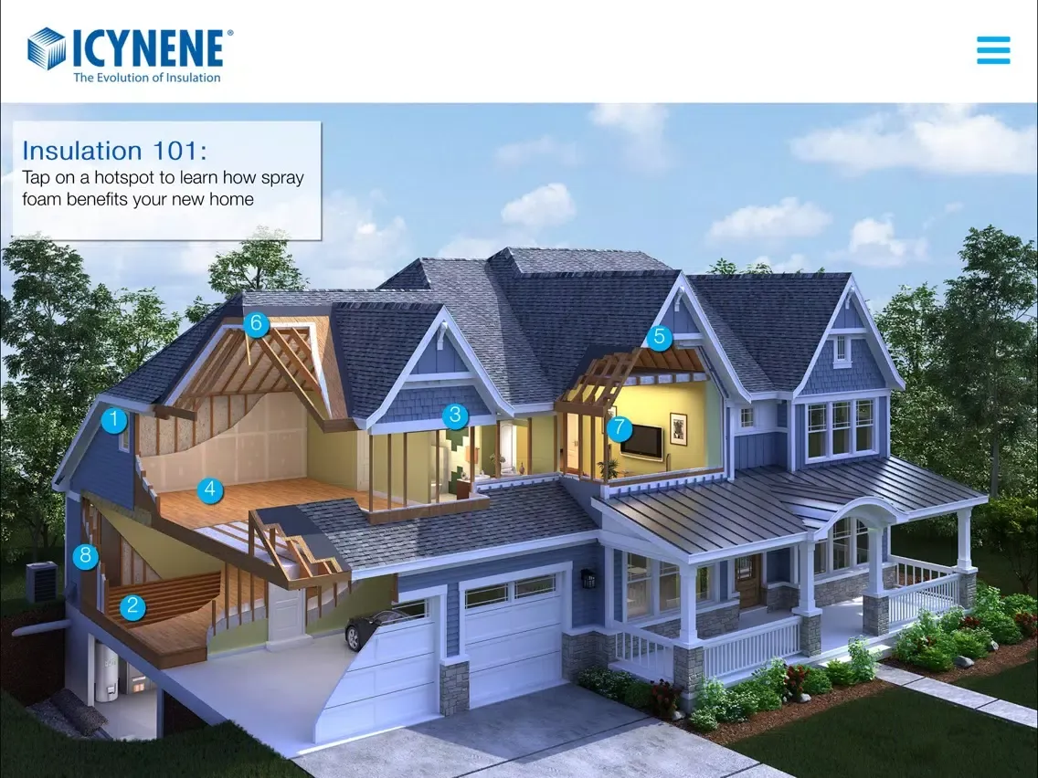 Icynene Home Owner App iPad  স্ক্রিনশট