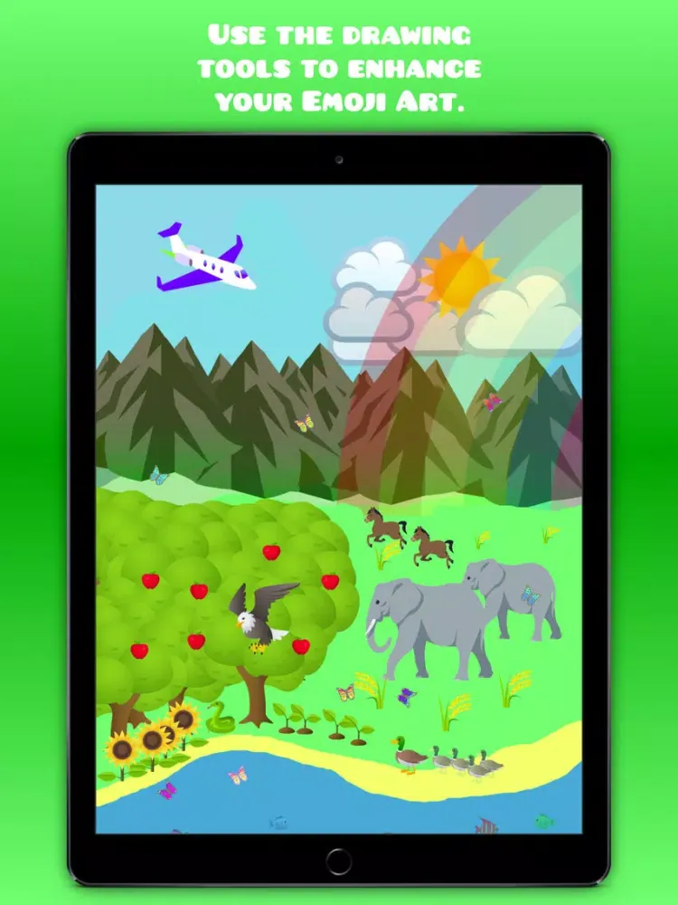 Emoji Art Studio iPad  Screenshots