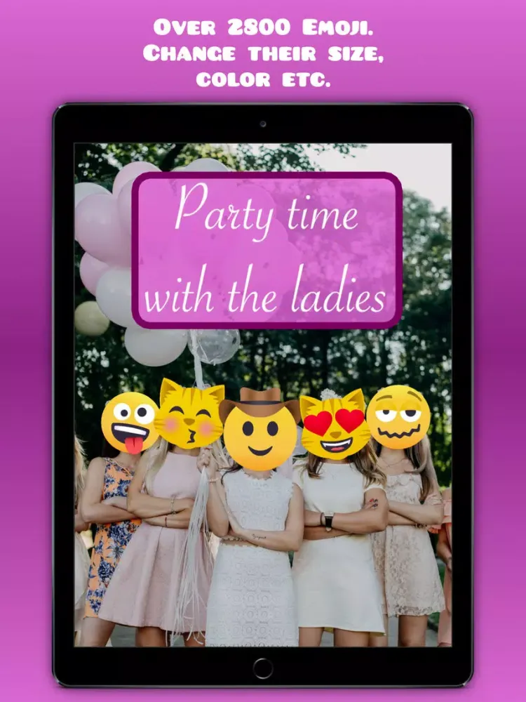 Emoji Art Studio iPad  Screenshots
