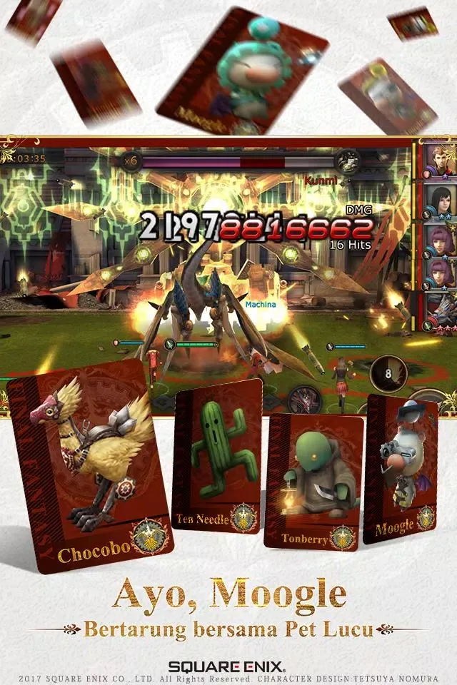 Captures d'écran de FINAL FANTASY AWAKENING：3D ARPG Lisensi Resmi SE