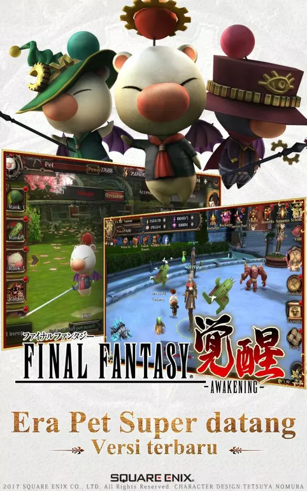 Captures d'écran de FINAL FANTASY AWAKENING：3D ARPG Lisensi Resmi SE