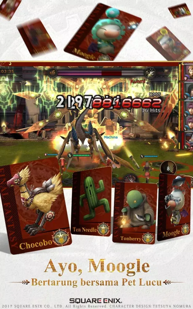 Captures d'écran de FINAL FANTASY AWAKENING：3D ARPG Lisensi Resmi SE