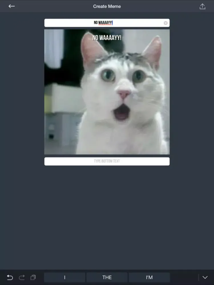 Meme Zap iPad 应用截图