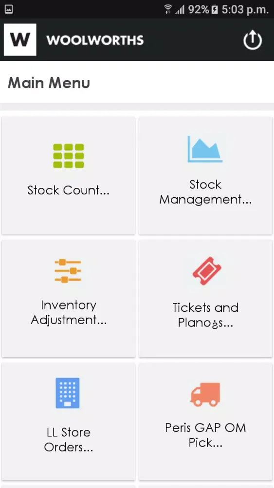 Capturas de pantalla de Retailsoft eMobile