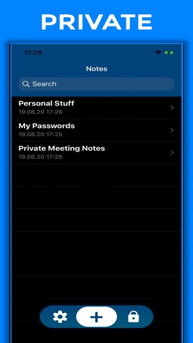 تصاویر myNotes Secure Private Notepad