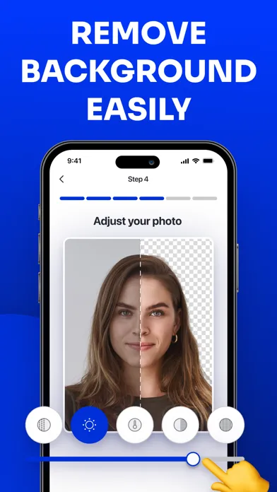 Tangkapan layar Passport Picture ID Photo Size