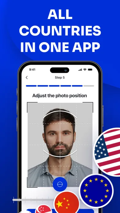 Tangkapan layar Passport Picture ID Photo Size