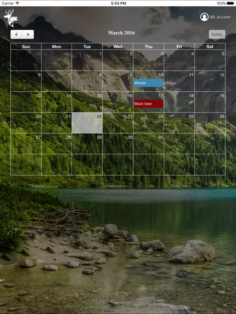 iHunt&Fish iPad  Screenshots