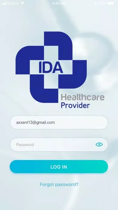 IDA Healthcare Provider स्क्रीनशॉट