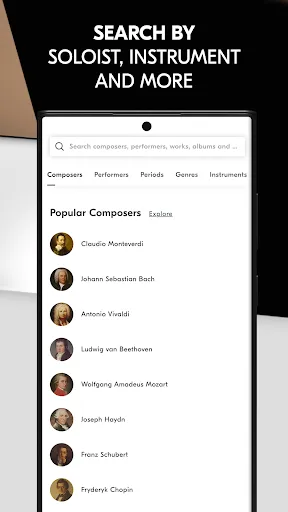 IDAGIO Stream Classical Music Screenshots