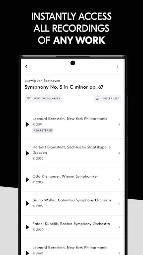 IDAGIO Stream Classical Music Screenshots