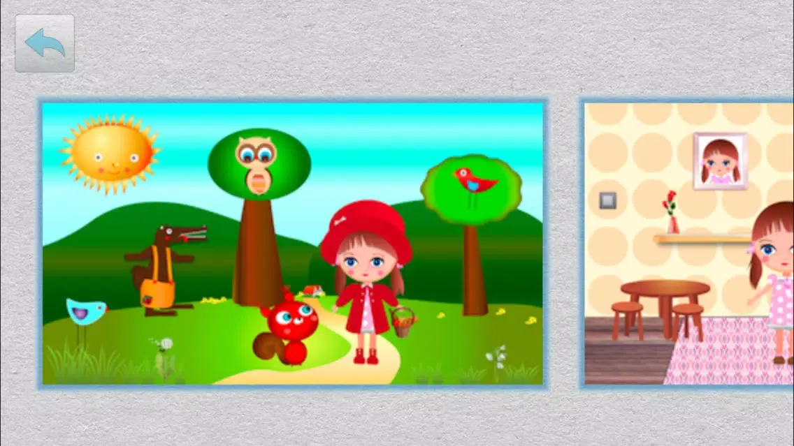 Capturas de pantalla de Red Riding Hood: Kids Game