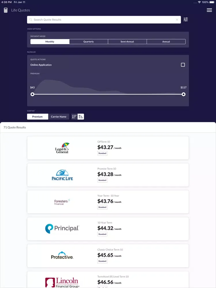 Insurance Designers iPad 应用截图