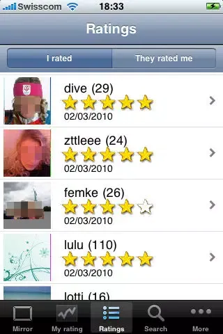 Mirror Mirror who is the most beautiful of them all? Screenshots