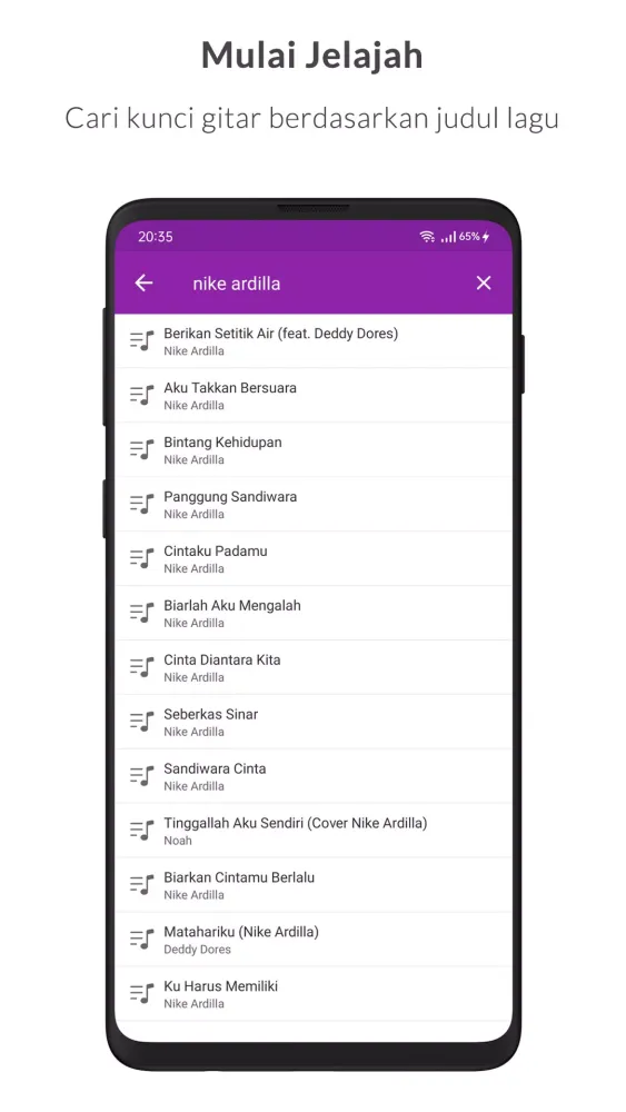 Kunci Gitar Indo Full Offline Screenshots