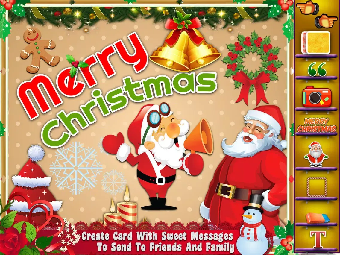Christmas Card Maker free 2015 iPad  Screenshots