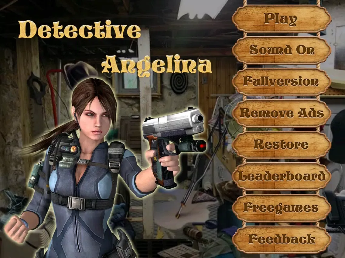 Detective Angelina Hidden Objects iPad 應用截圖