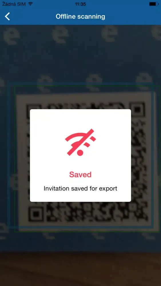 Capturas de tela do IDC Check-in