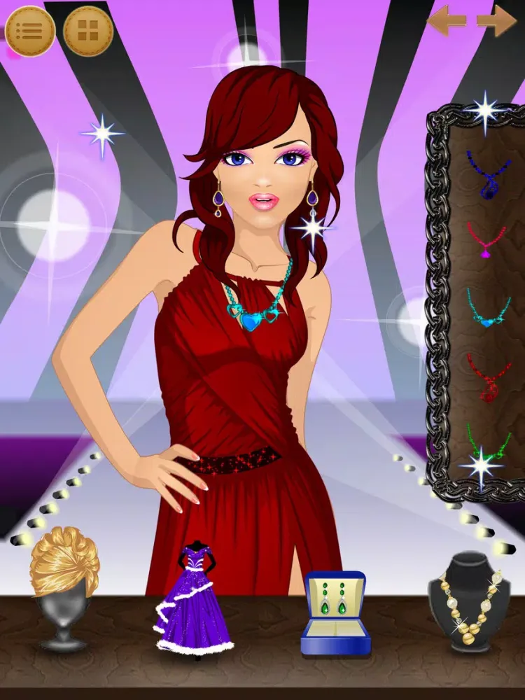 Capturas de tela do Fashion Model spa,Makeover,Dressup free girls games. iPad 