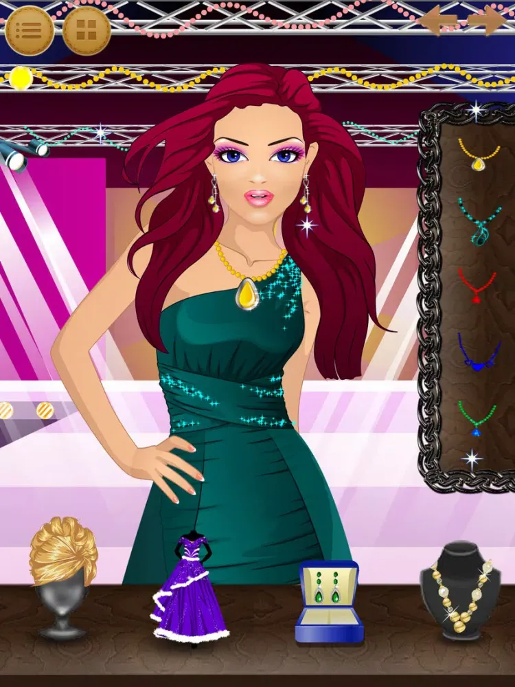 Capturas de tela do Fashion Model spa,Makeover,Dressup free girls games. iPad 