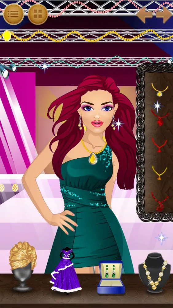 Capturas de tela do Fashion Model spa,Makeover,Dressup free girls games.