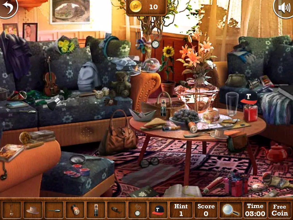 Capturas de pantalla de Haunted Mariya's Hotel Hidden Objects. iPad 
