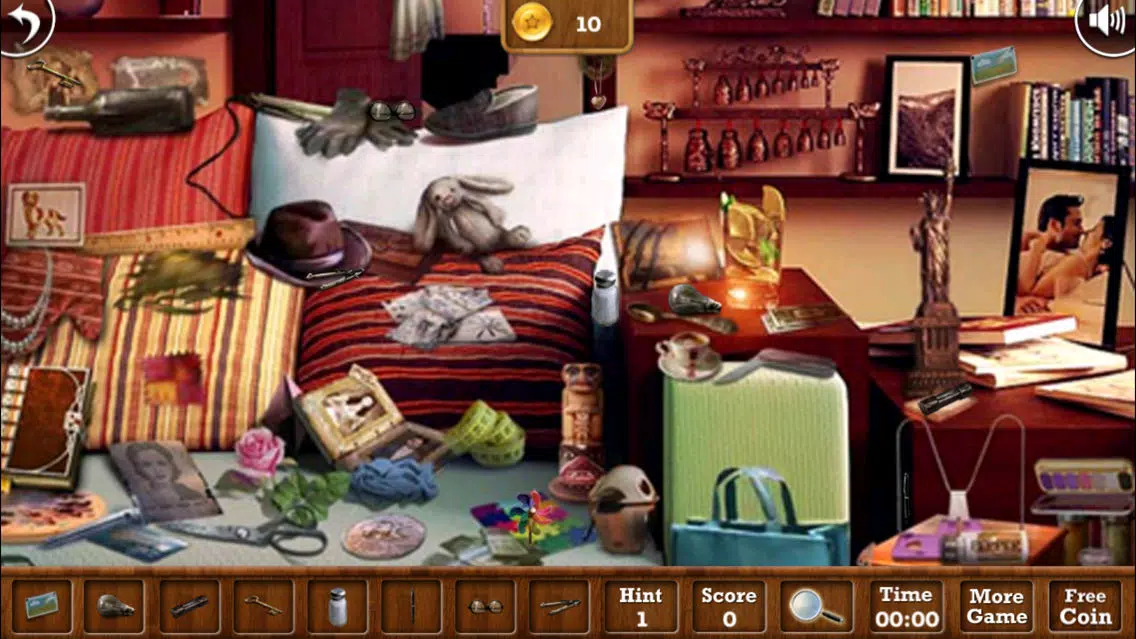 Capturas de pantalla de Haunted Mariya's Hotel Hidden Objects.