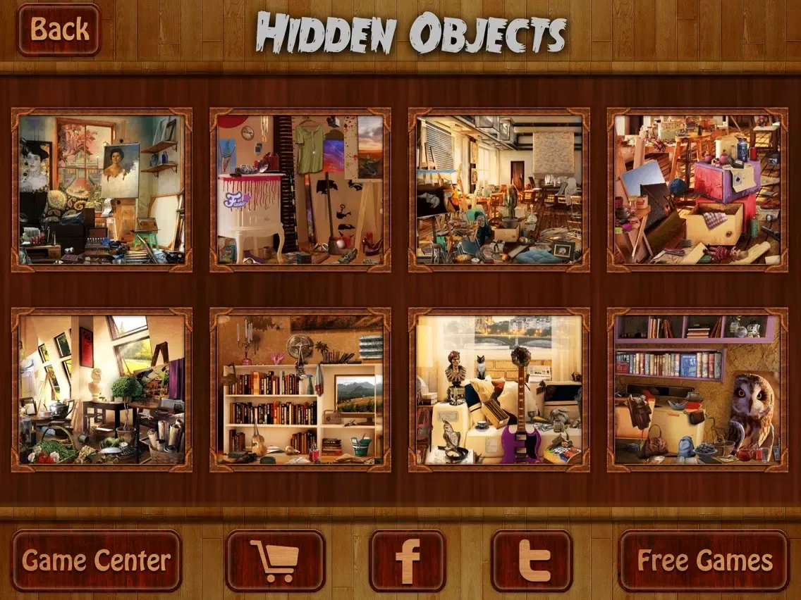 Hidden Objects - free Games iPad  Ekran Görüntüleri