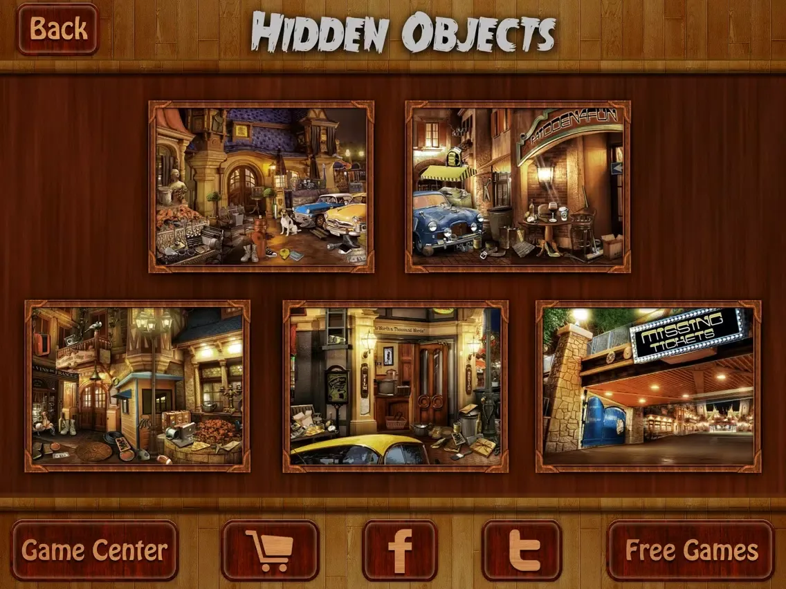 Hidden Objects - free Games iPad  Ekran Görüntüleri