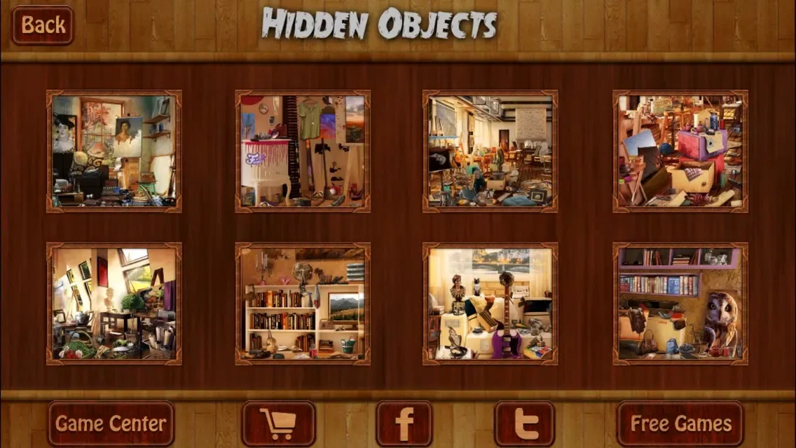Hidden Objects - free Games Ekran Görüntüleri