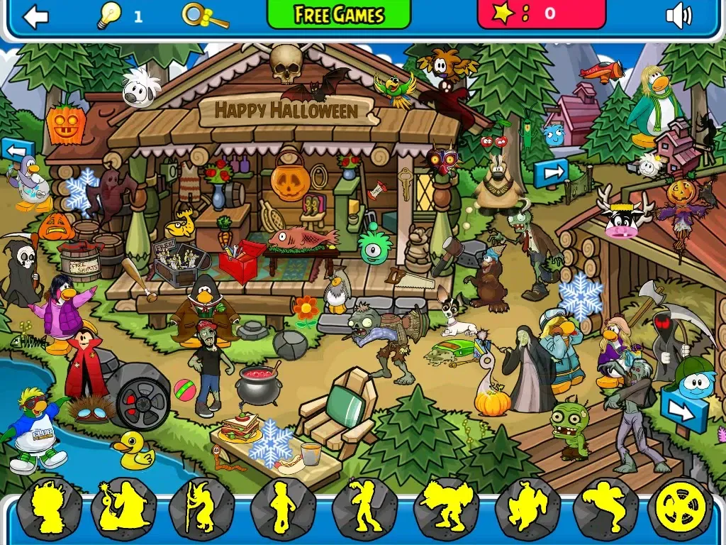 Halloween Hidden Objects game iPad  স্ক্রিনশট