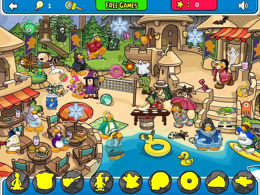 Halloween Hidden Objects game iPad  স্ক্রিনশট