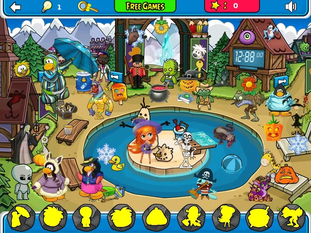 Halloween Hidden Objects game iPad  স্ক্রিনশট