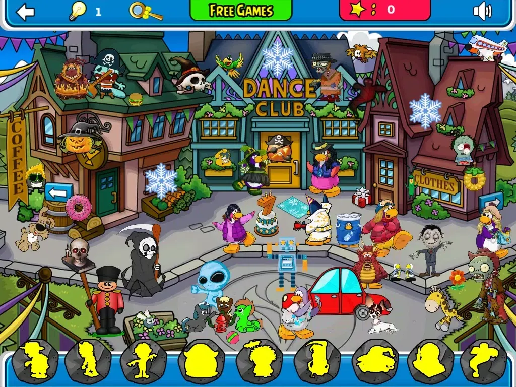 Halloween Hidden Objects game iPad  স্ক্রিনশট