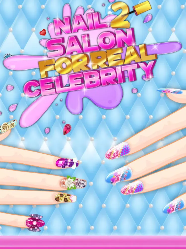 ภาพหน้าจอของ Nail Salon for Real Celebrity 2 iPad 