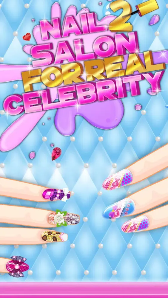 ภาพหน้าจอของ Nail Salon for Real Celebrity 2