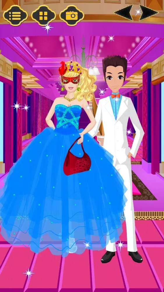 Captures d'écran de Royal Princess Makeover ,spa,dress up - free kids games