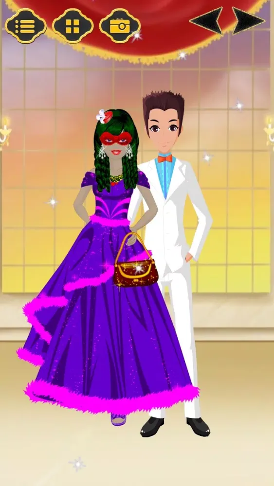 Captures d'écran de Royal Princess Makeover ,spa,dress up - free kids games